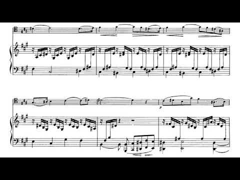 Gabriel Fauré: Romance (Op. 69) [Score Video]