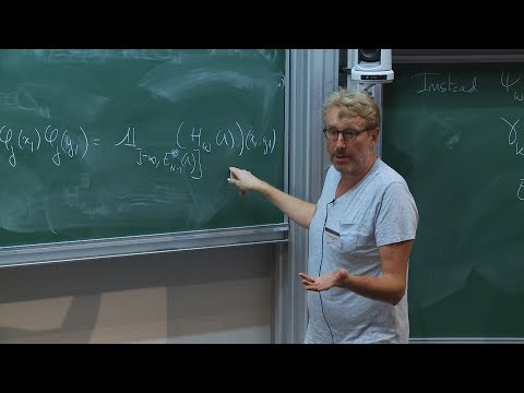 Frédéric Klopp 1/3 Large systems of interacting quantum particles in a random field