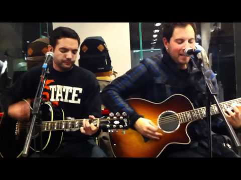 A day to remember if it means a lot to you acoustic at the eastpak store london 16th november 11