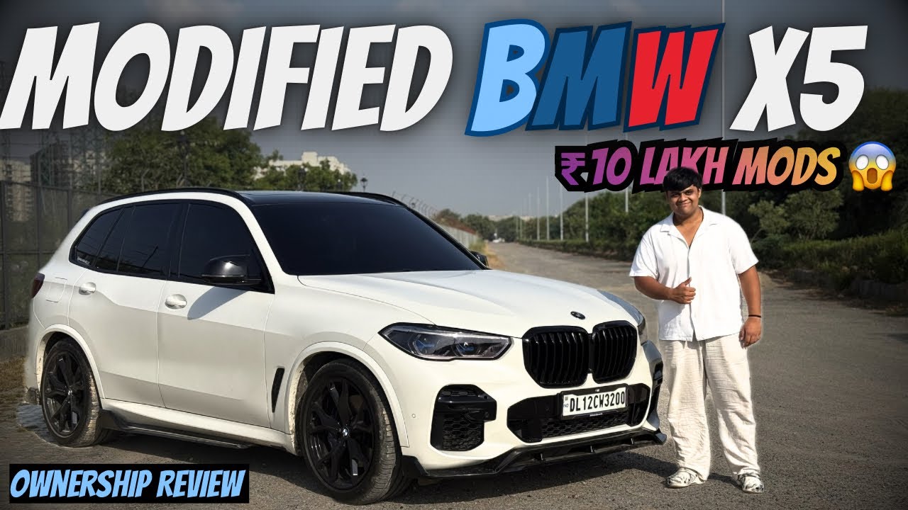 Modified BMW X5 Ownership Review 🔥 ₹10 Lakh+ Mods | Custom Exhaust, Alloys & Body Kit 😱