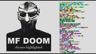 MF DOOM - That&#39;s That - Lyrics, Rhymes Highlighted (052)