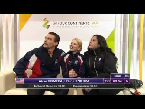 2015 4CC - Alexa Scimeca / Chris Knierim SP