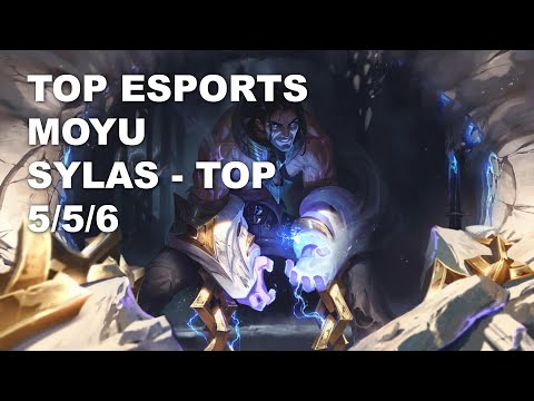 Top Esports Moyu Top Sylas vs Ornn - KR Grandmaster Patch 10.8