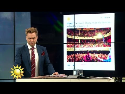 Falska bilder från Paris - Nyhetsmorgon (TV4)