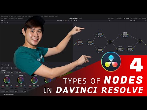 4 types of NODES in Davinci Resolve you MUST KNOW! 2021