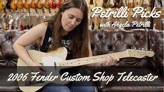 Video thumbnail for Petrilli Picks: 2006 Fender Custom Shop Telecaster 64 NOS | Angela Petrilli at Norman's Rare Guitars by Normans Rare Guitars