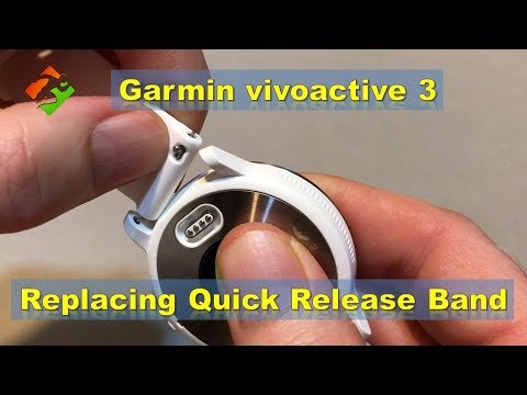 Garmin vivoactive 3 - Replacing Quick Release Band