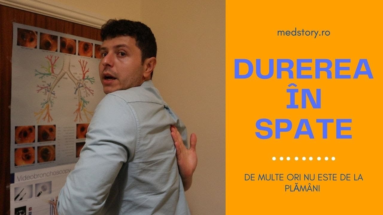 Ce înseamn? durerea în spate E de la pl?mâni