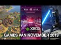 Xbox november 2019 - nieuwe releases