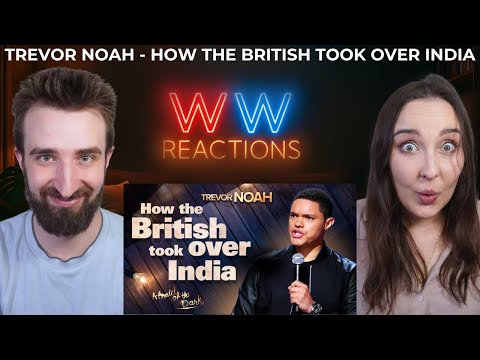 HEAD-TILTING IS PART OF THE ACCENT!┃Trevor Noah - How the British Took Over India┃REACTION