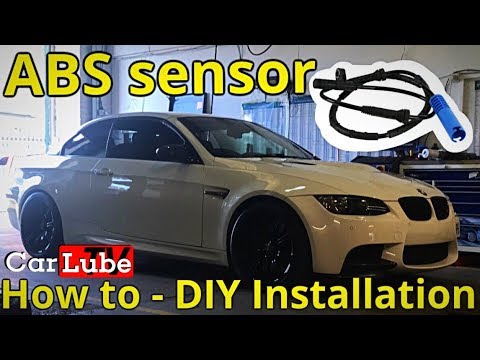 ABS speed sensor install Tutorial & tips plus explanation