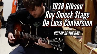 Video thumbnail for 1938 Gibson Roy Smeck Stage De Luxe Conversion | Guitar of the Day by Normans Rare Guitars