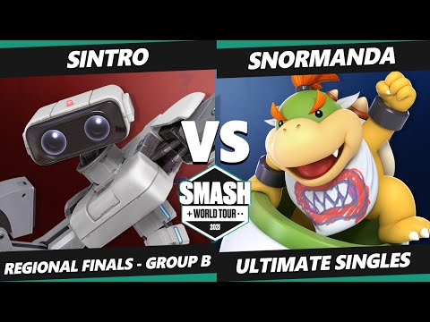 SWT EU RF Group B - Snormanda (Bowser Jr. ) Vs. Sintro (ROB) SSBU Ultimate Tournament