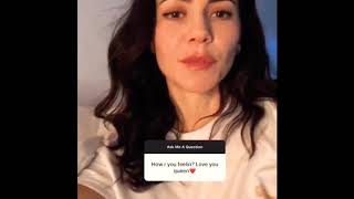 Marina (and the diamonds) February 14th Instagram live video + orange trees snippet