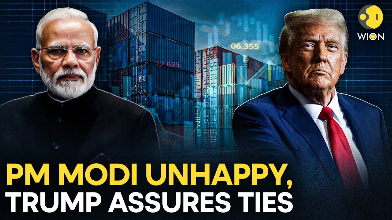 "Modi Not Happy Over Tariffs": Trump Admits Strain, Assures ‘Very Strong’ India-U.S. Ties | WION