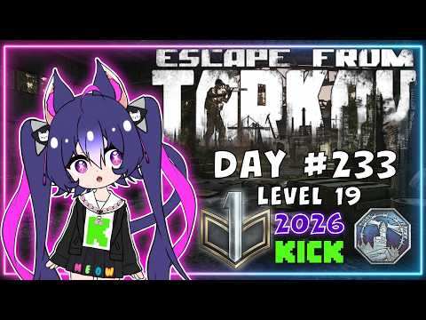 Escape from Tarkov | Prestige 1 | Level 19 PvP Solo | AKMSN VTuber | Day 233 thumbnail
