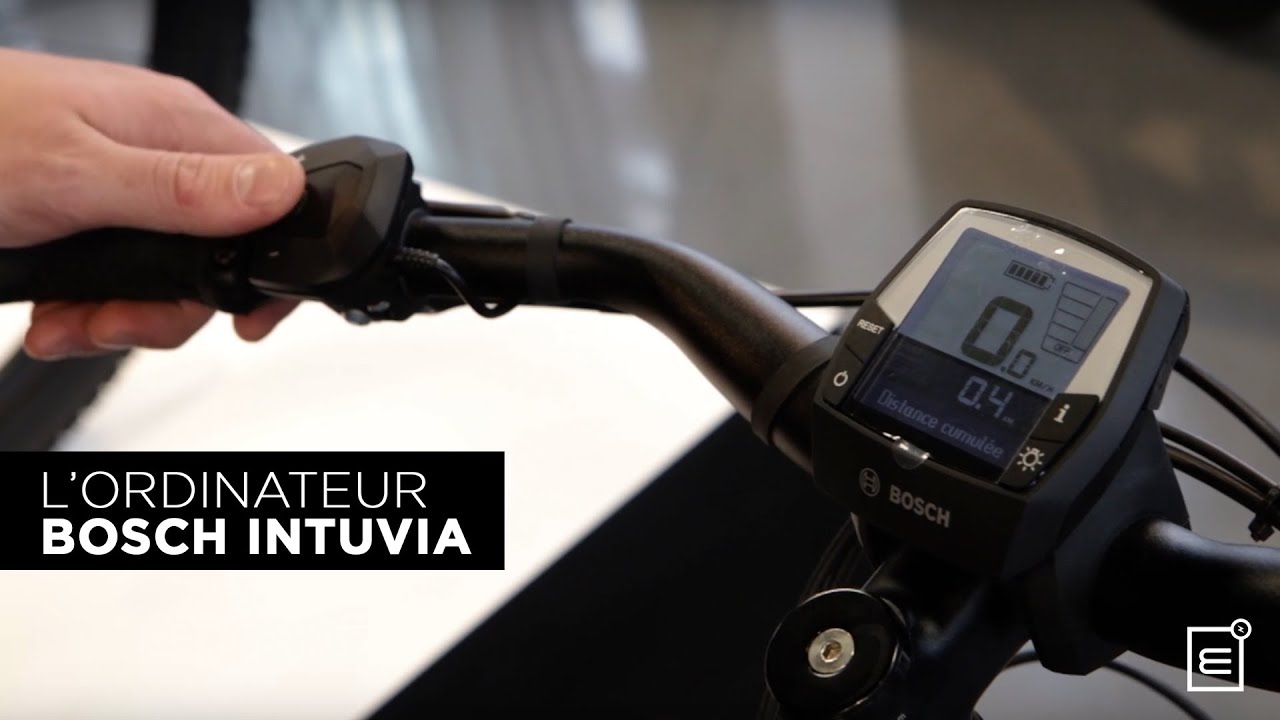 TUTORIAL: Ordinateur Velo Electrique Bosch Intuvia // E2 Sport Montreal Expert en Ebike