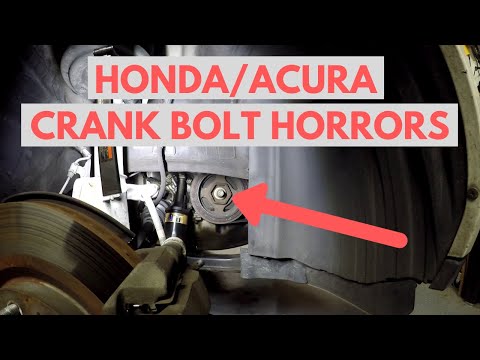 Removing Honda/Acura Crank Bolt with Lisle 77080 19mm Harmonic Socket + Failed Attempts
