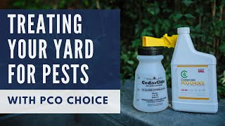 How to Use PCO Choice on Your Yard to Get Rid of Mosquitoes, Fleas, Ticks, Mites and Ants