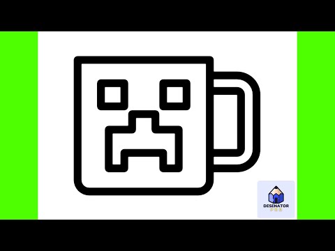 Cum Să Desenezi O CANĂ Cu Minecraft | Usor Pas cu Pas Tutorial pentru Incepatori