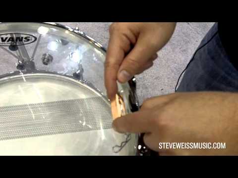 Evans Puresound Custom Pro Snare Wires at PASIC 2010