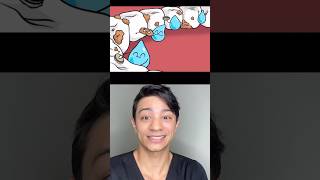 Isso Acontece na Boca Se dormir SEM Escovar os Dentes #shorts