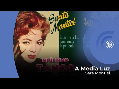 Sara Montiel - A Media Luz (con letra - lyrics video)