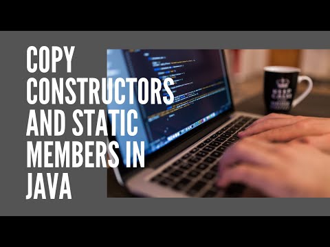 How To Write Copy Constructors Using Java (2_7)