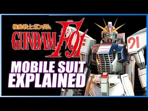 Gundam F91 Mobile Suit Explained [Gundam UC Lore]