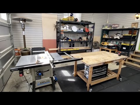 731 Woodworks Shop Tour 2021 | 2 Car Garage Woodshop
