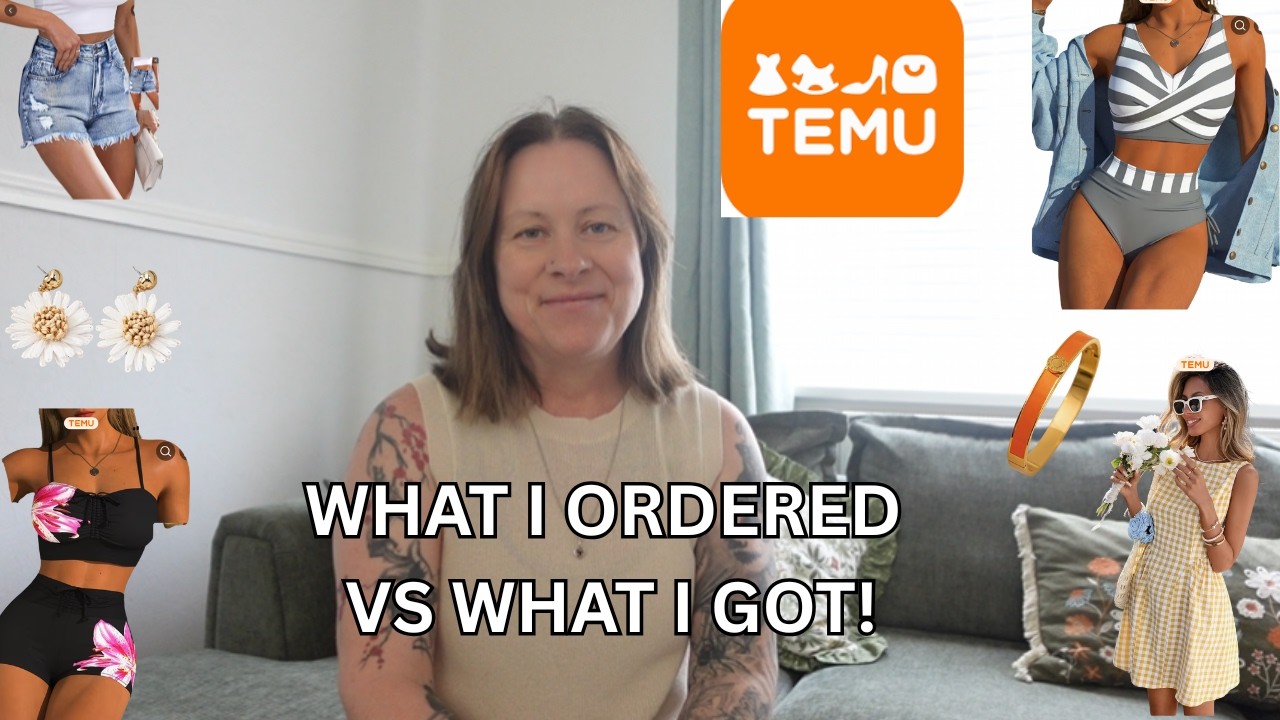 HUGE TEMU HAUL WHAT I ORDERED VS WHAT I GOT!