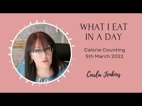 What I Ate Today Calorie Counting 5/3/2022 | CARLA JENKINS