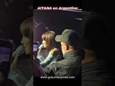 AITANA en Argentina en concierto CUARTO AZUL TOUR desde Buenos Aires #Aitana #Argentina #CAWT