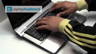 HP Compaq DV6000 Laptop Keyboard Installation Replacement Guide - Remove Replace Install