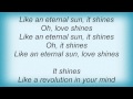 Live - Love Shines (A Song For My Daughters About God) Lyrics