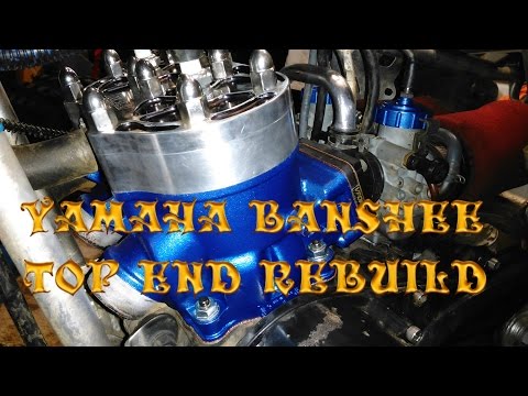 06 BANSHEE TOPEND REBUILD WITH WISECO PISTONS AND RINGS