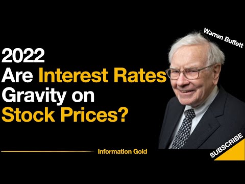 利率如何影響股價（Are Interest Rates Gravity on Stock Prices? | Investing 2022 | Inflation | Warren Buffett）