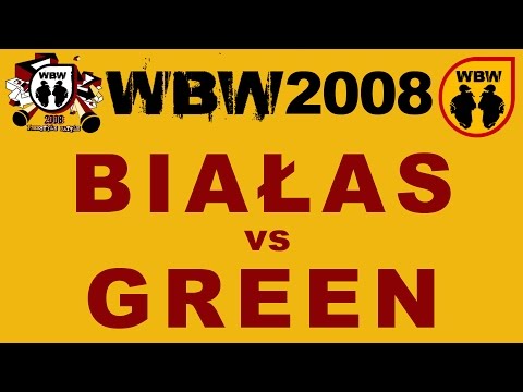 Białas 🆚 Green 🎤 WBW 2008  Finał (freestyle rap battle)
