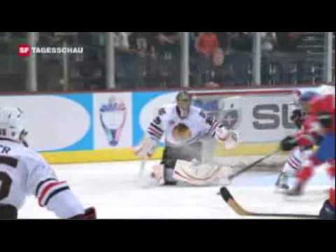 ZSC Lions gewinnen Victoria Cup 2009 (Zürich vs. Chicago Blackhawks 2:1 - 29.09.2009)