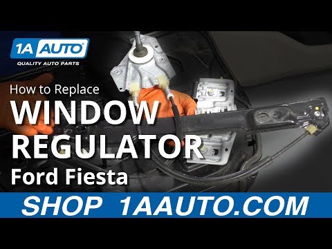 How to Replace Front Window Regulator 09-19 Ford Fiesta