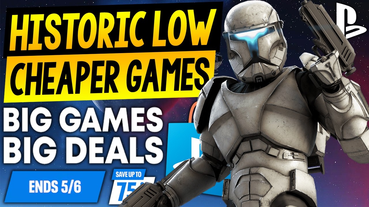 TONS of Great HISTORIC LOW PRICES PSN Big Games Big Deals Sale 2026 PS5 and PS4 Game Deals CHEAPER!