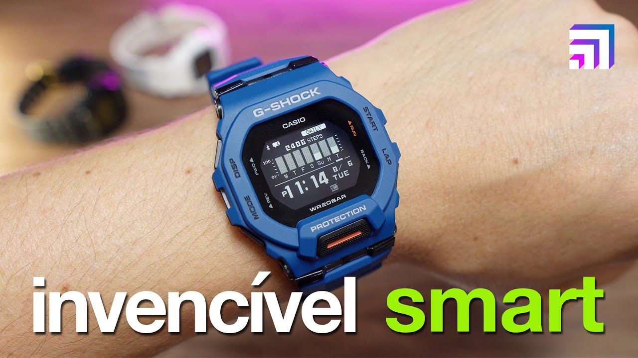 GSHOCK GBD 200 - Um Smartwatch Pra Vida Toda! Unboxing e Avaliação