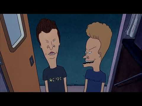 Beavis And Butthead Do America - 1996 - Finding a new T.V.