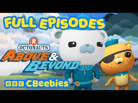 Octonauts: Above & Beyond | FULL EPISODES | Turtles, Portuguese Man-of-War & Armadillo🪼🐢💦 | CBeebies