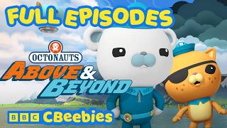 Octonauts: Above & Beyond | FULL EPISODES | Turtles, Portuguese Man-of-War & Armadillo🪼🐢💦 | CBeebies