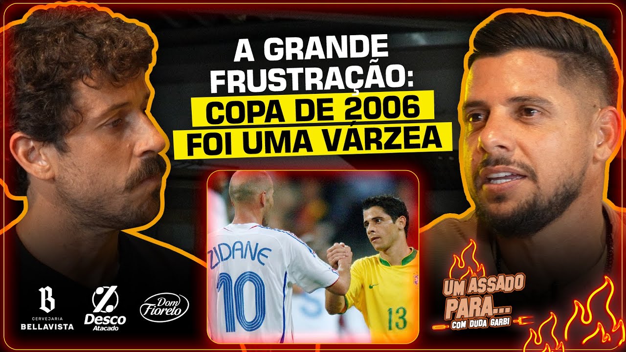 CICINHO, EX-LATERAL DA SELEÇÃO, METE O PAU NA COPA DE 2006 | Cortes do Duda