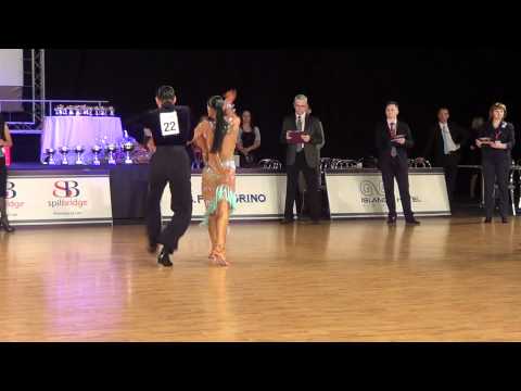 Magic Dance 2012 Riga Nikolay Chernov & Evgenia Florinskaya cha-cha-cha