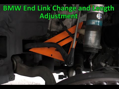 BMW End Link Change and Length Adjustment (F2x, F3x Chassis)