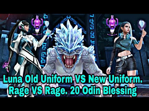 ABX Paralyze Luna Snow Uniforms Comparison & Luna Snow Which Uniform Better? - Marvel Future Fight
