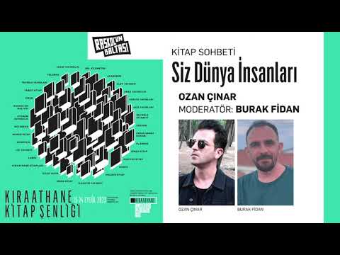 Ozan Çınar & Burak Fidan / İstanbul Edebiyat Evi Söyleşisi